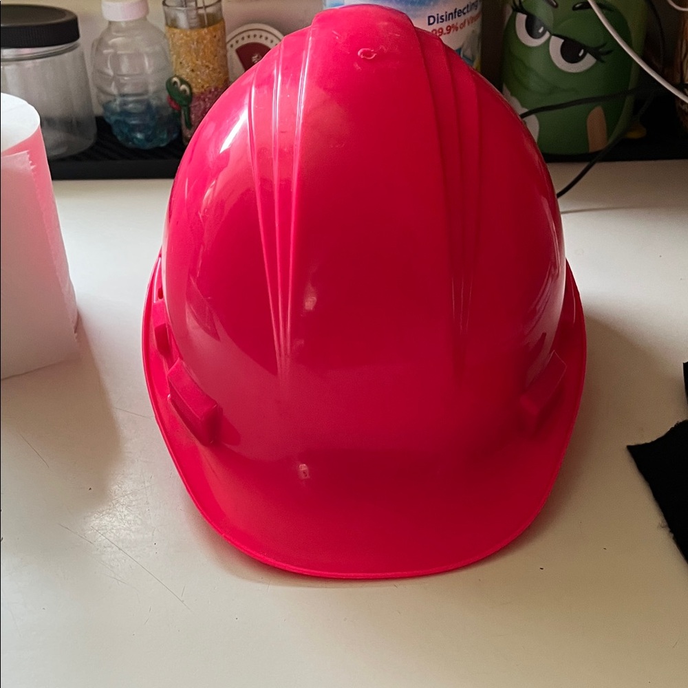 Bright Pink Safety Hard Hat